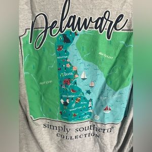 Simply southern Delaware shirt